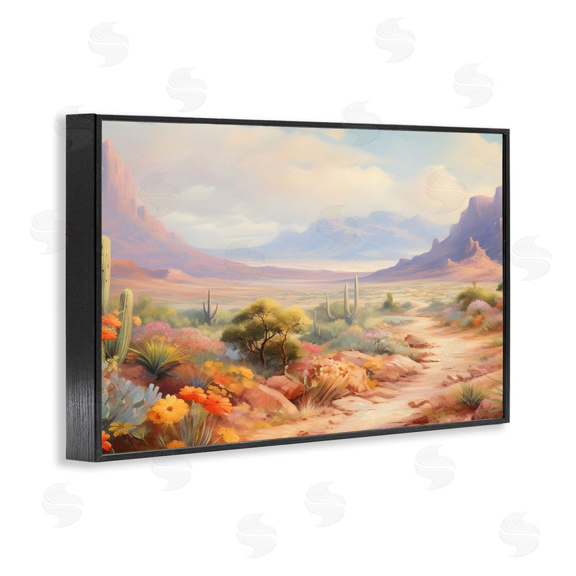 Franklyn Gregory | Flower Lined Desert Path