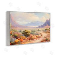 Franklyn Gregory | Flower Lined Desert Path