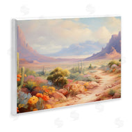 Franklyn Gregory | Flower Lined Desert Path