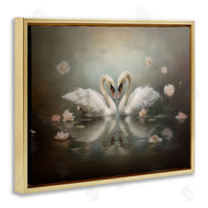 Arlington Prints | Romantic Swans Reflection