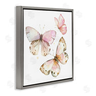 LSR Creative Studio | Soft Watercolor Butterfly Trio