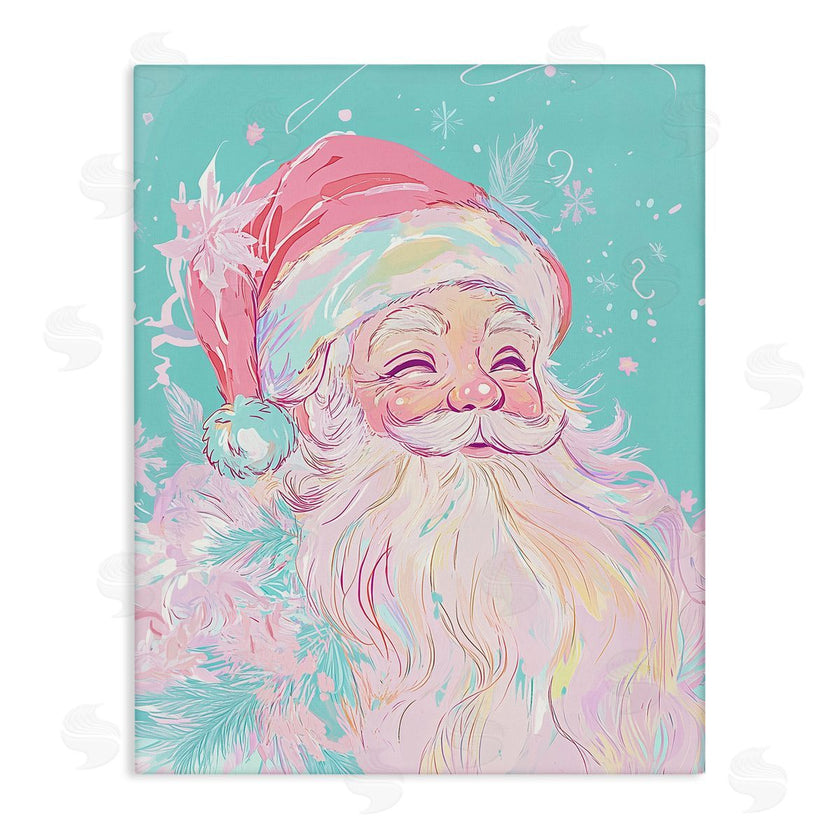Arlington Prints | Pastel Jolly Santa Claus