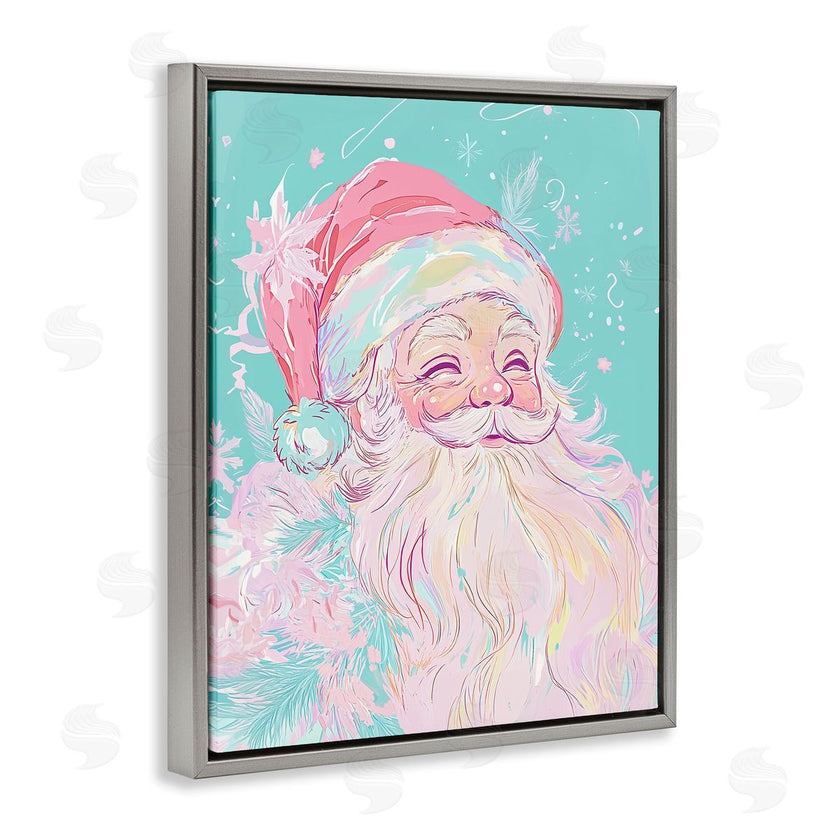 Arlington Prints | Pastel Jolly Santa Claus