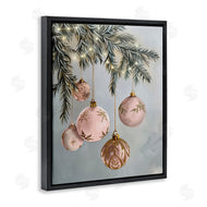Arlington Prints | Pink Hanging Christmas Ornaments