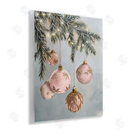 Arlington Prints | Pink Hanging Christmas Ornaments