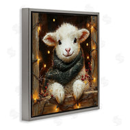 Riley B | Festive Lamb with Holiday Lights