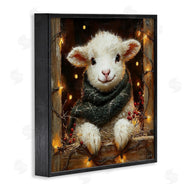 Riley B | Festive Lamb with Holiday Lights