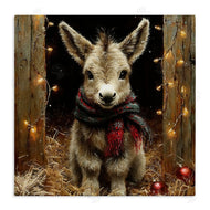 Riley B | Baby Donkey & Holiday Lights