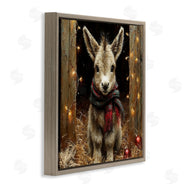 Riley B | Baby Donkey & Holiday Lights