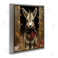 Riley B | Baby Donkey & Holiday Lights