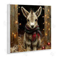Riley B | Baby Donkey & Holiday Lights
