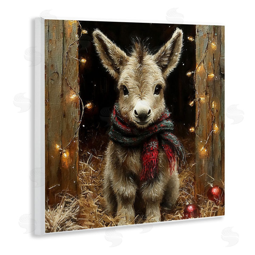 Riley B | Baby Donkey & Holiday Lights