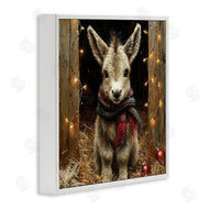Riley B | Baby Donkey & Holiday Lights