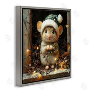 Riley B | Barn Mouse with Christmas Lights