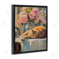 Nini Art | Orange Cat Resting