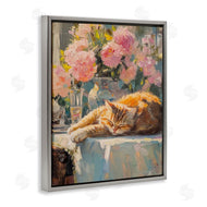 Nini Art | Orange Cat Resting