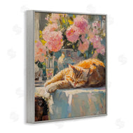 Nini Art | Orange Cat Resting