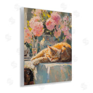 Nini Art | Orange Cat Resting
