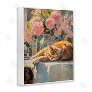 Nini Art | Orange Cat Resting