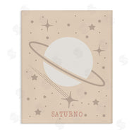 Daniela Santiago | Minimal Saturn with Stars