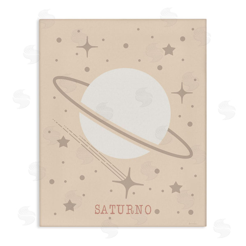 Daniela Santiago | Minimal Saturn with Stars
