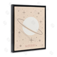 Daniela Santiago | Minimal Saturn with Stars