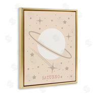 Daniela Santiago | Minimal Saturn with Stars