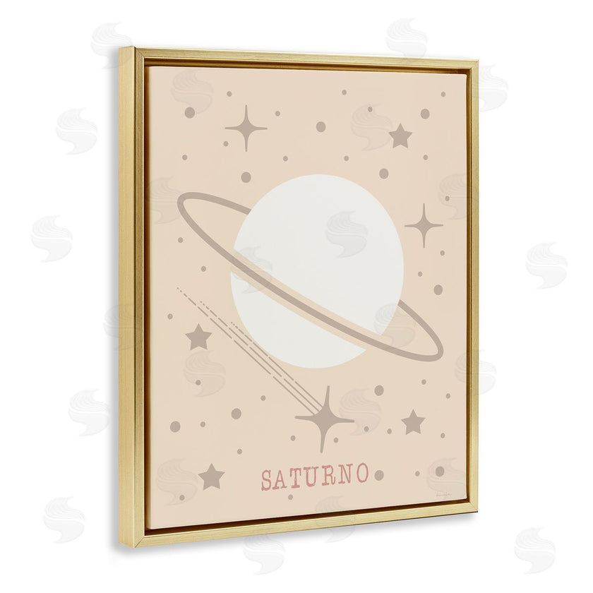 Daniela Santiago | Minimal Saturn with Stars