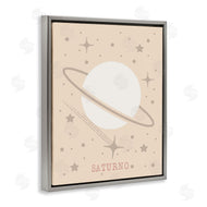 Daniela Santiago | Minimal Saturn with Stars