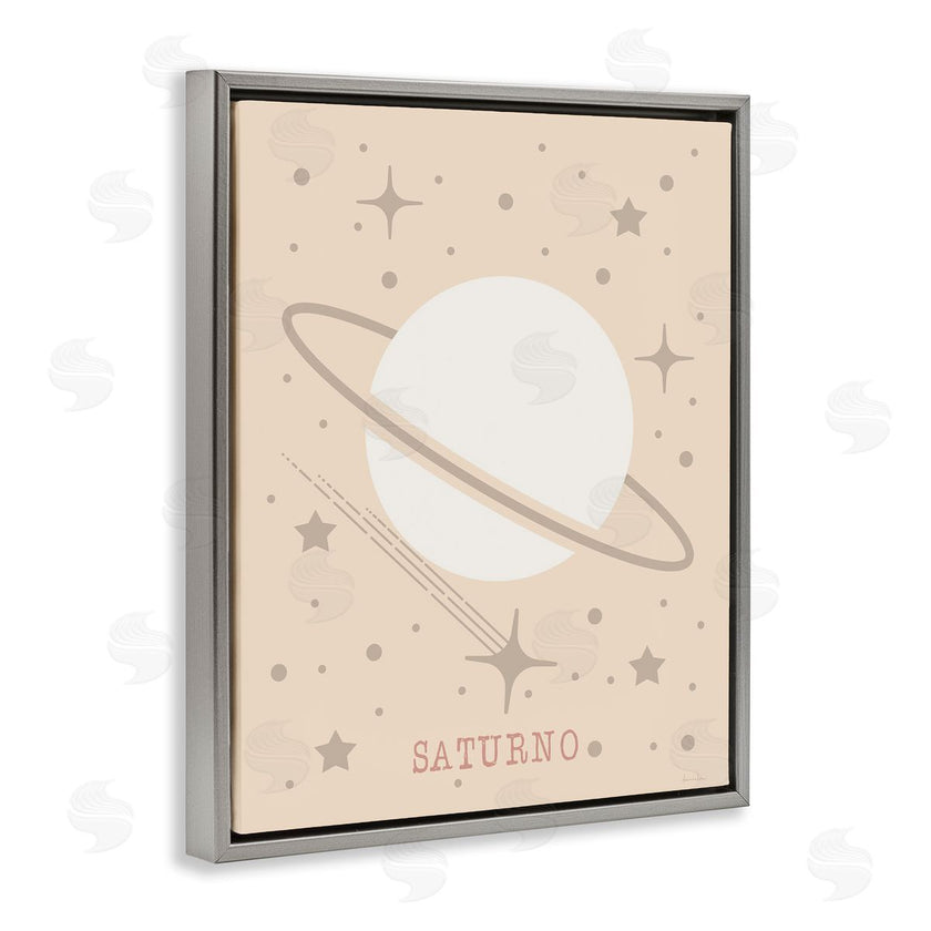 Daniela Santiago | Minimal Saturn with Stars
