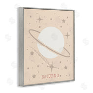 Daniela Santiago | Minimal Saturn with Stars