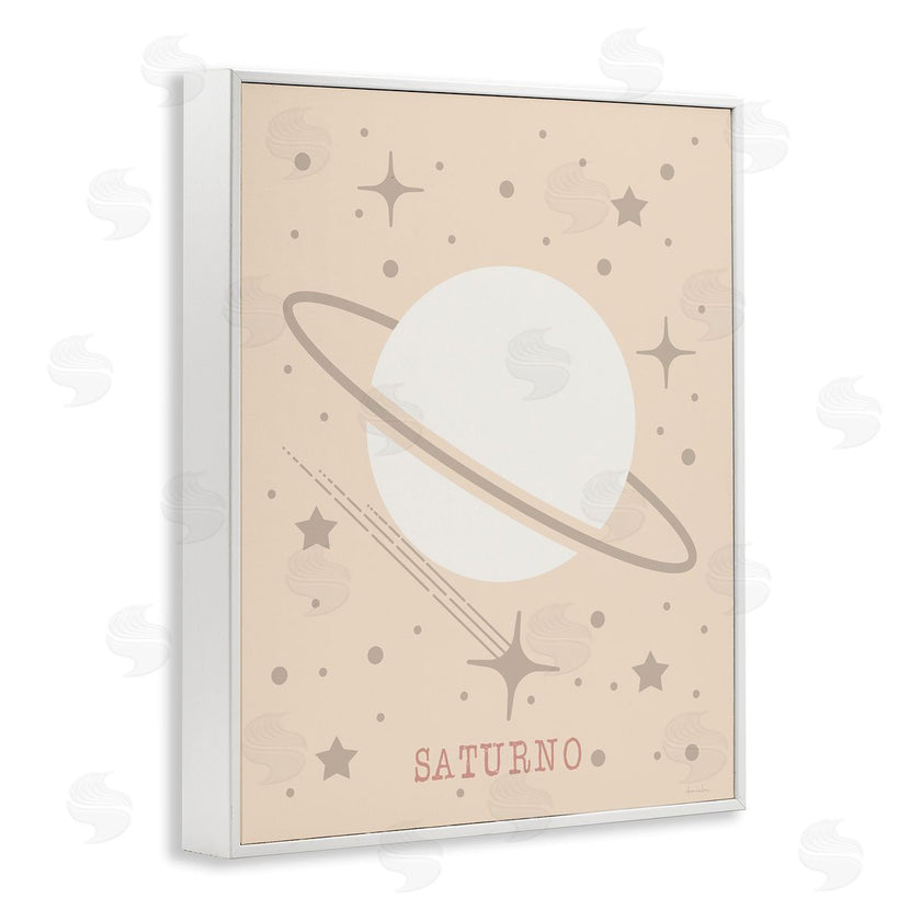 Daniela Santiago | Minimal Saturn with Stars