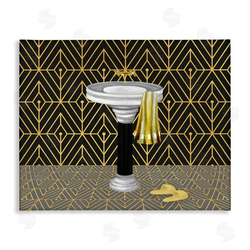 Conrad Knutsen | Deco Style Glam Bathroom