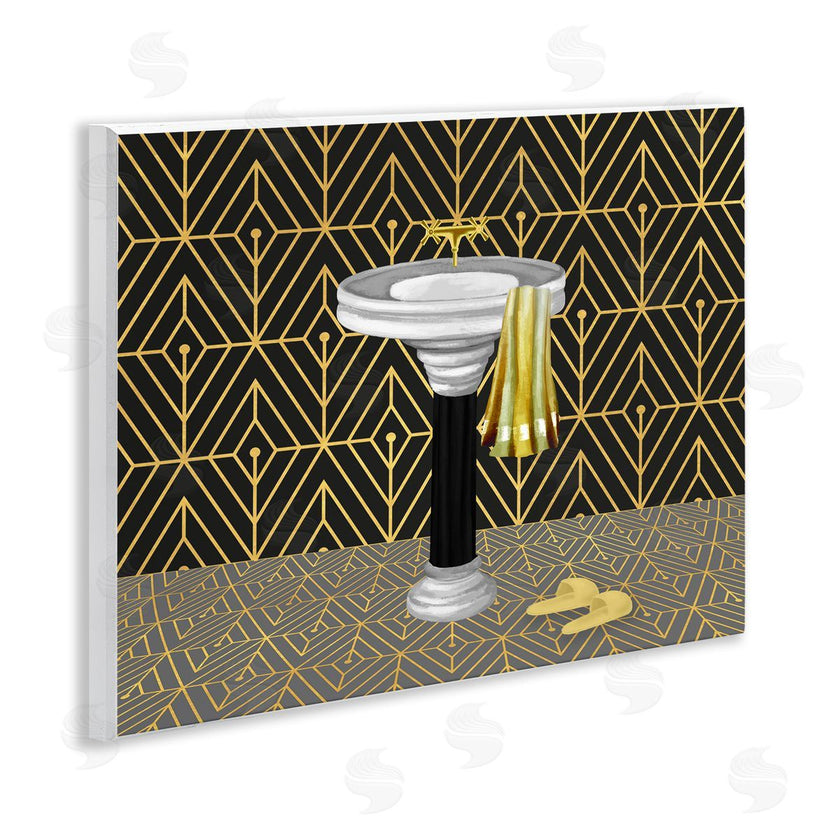 Conrad Knutsen | Deco Style Glam Bathroom