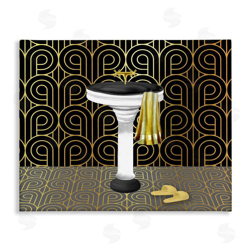 Conrad Knutsen | Bathroom Sink Deco Style
