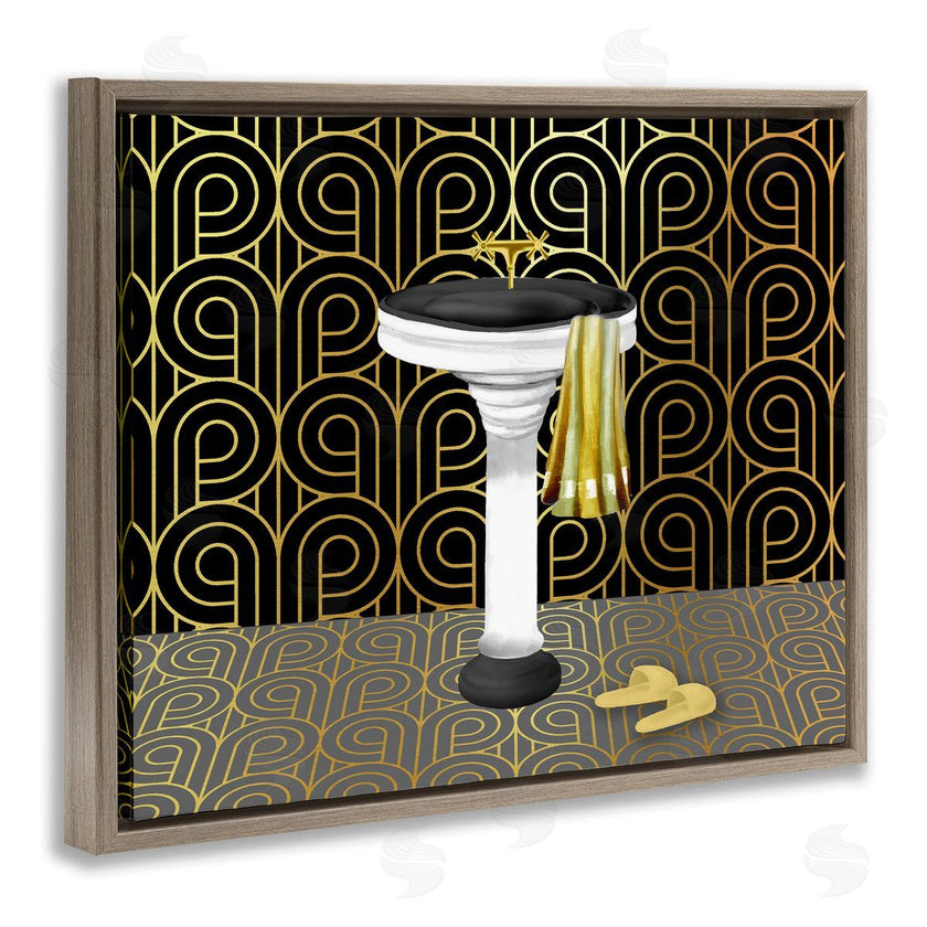 Conrad Knutsen | Bathroom Sink Deco Style