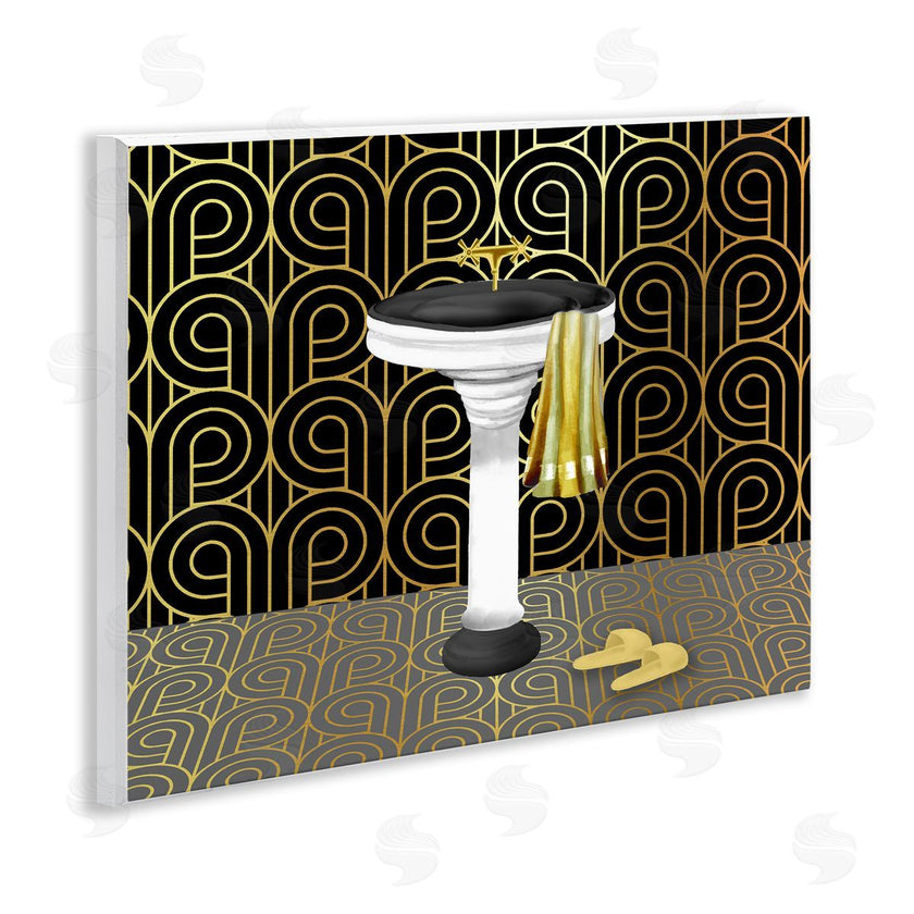 Conrad Knutsen | Bathroom Sink Deco Style