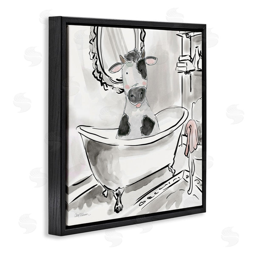 Carol Robinson | Minimal Bathtub Cow