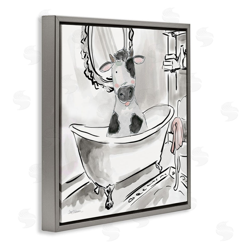 Carol Robinson | Minimal Bathtub Cow