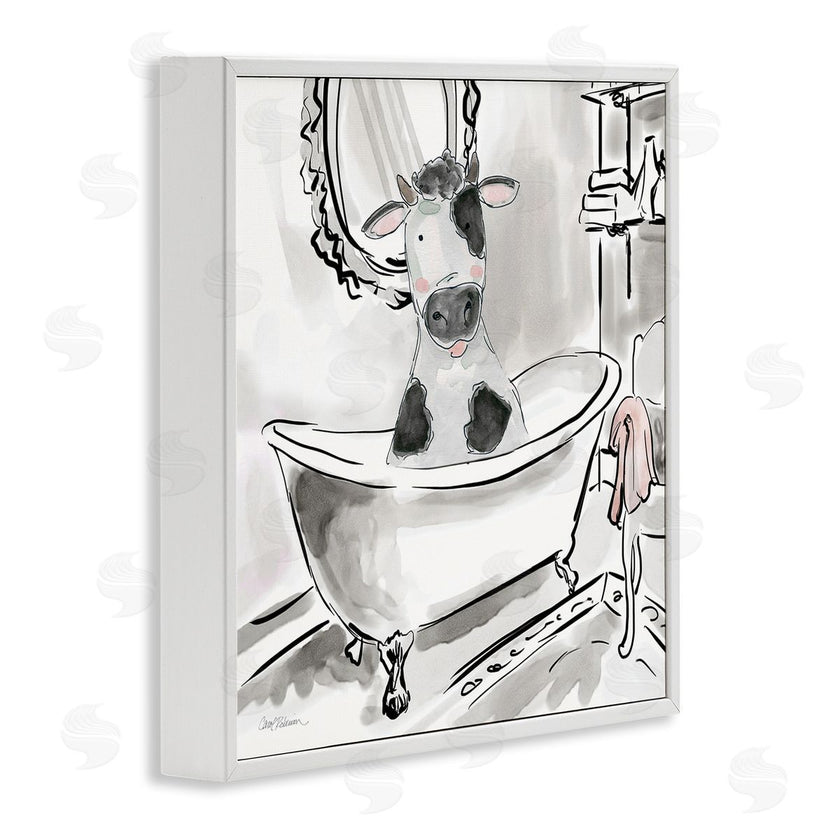 Carol Robinson | Minimal Bathtub Cow