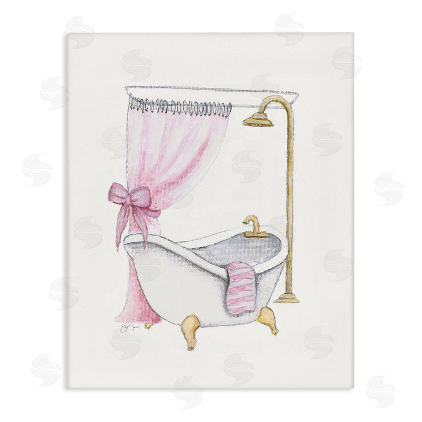 Janet Tava | Simple Glam Bathroom Tub