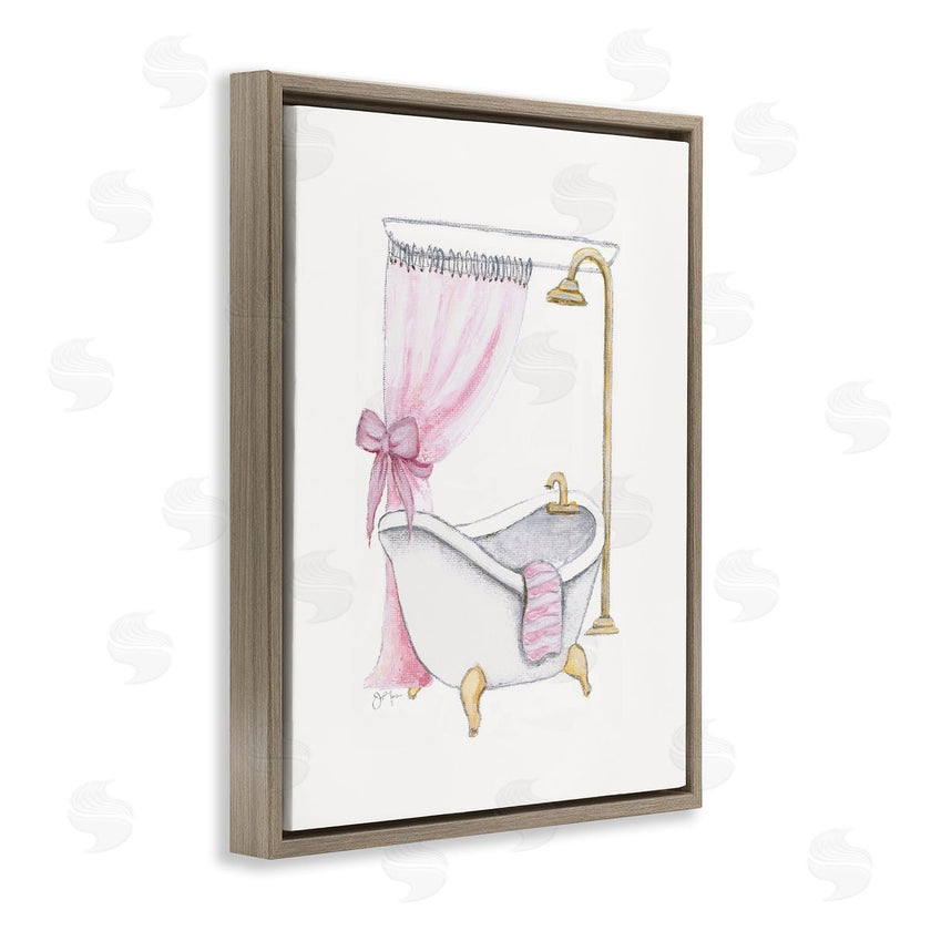 Janet Tava | Simple Glam Bathroom Tub