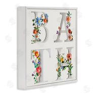 Susan Arnot | Floral Bath Typography