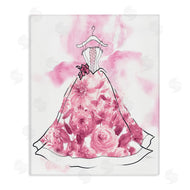 Carol Robinson | Modern Watercolor Flower Dress