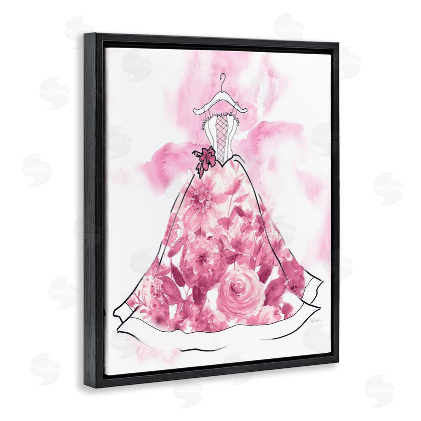 Carol Robinson | Modern Watercolor Flower Dress