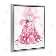 Carol Robinson | Modern Watercolor Flower Dress