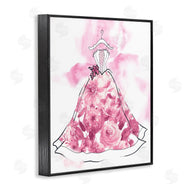 Carol Robinson | Modern Watercolor Flower Dress