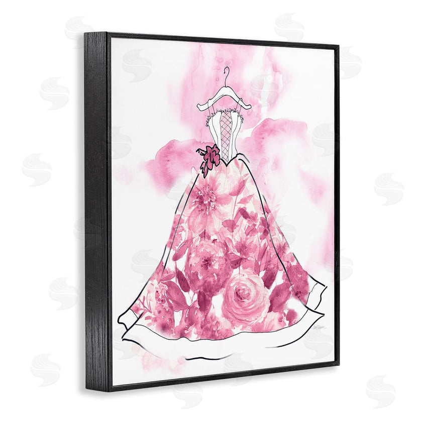 Carol Robinson | Modern Watercolor Flower Dress