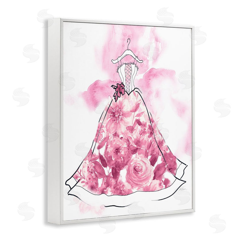 Carol Robinson | Modern Watercolor Flower Dress