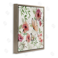 Nan | Butterflies over Wild Cottage Flowers